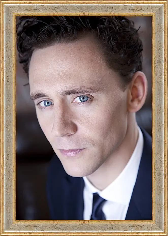 Картина в раме - Том Хиддлстон. Thomas Hiddleston