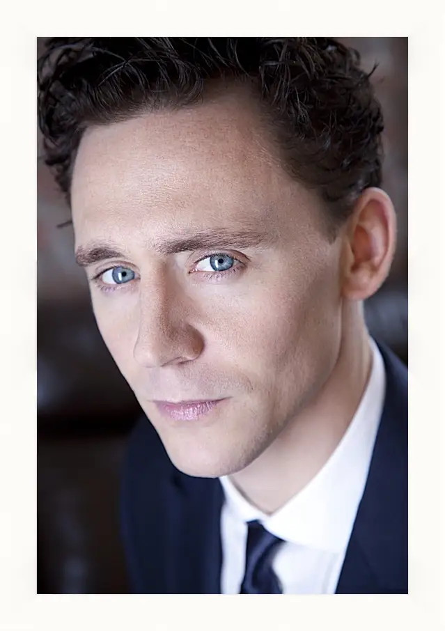 Картина в раме - Том Хиддлстон. Thomas Hiddleston