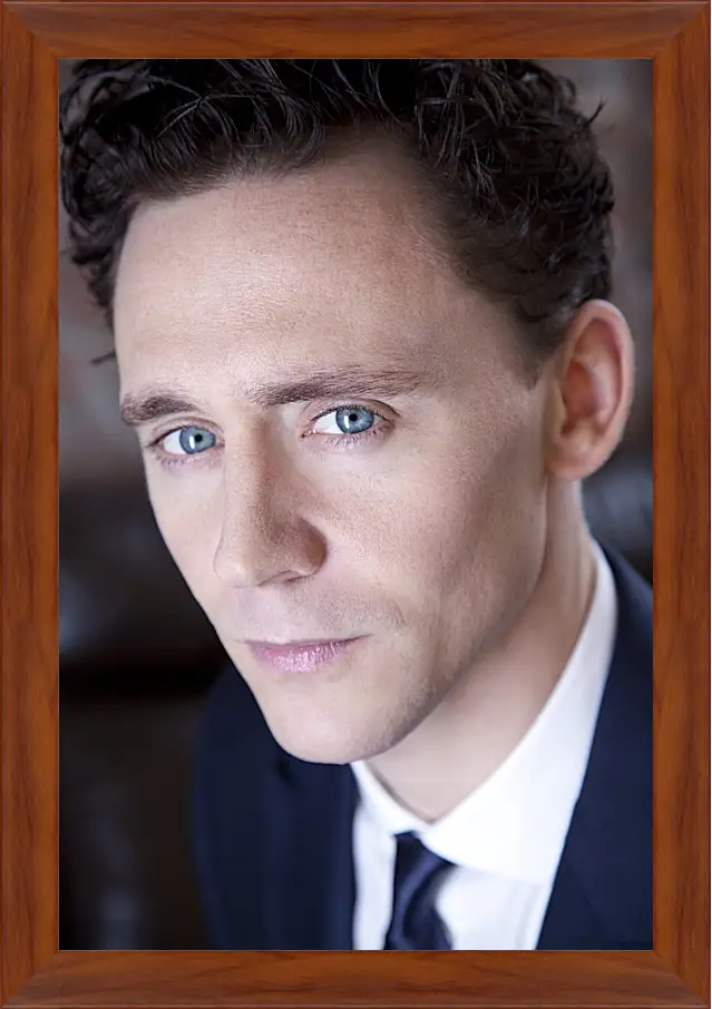 Картина в раме - Том Хиддлстон. Thomas Hiddleston