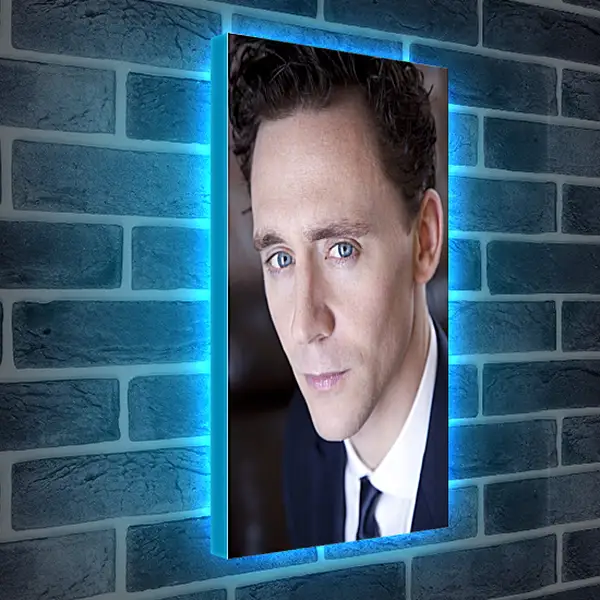 Лайтбокс световая панель - Том Хиддлстон. Thomas Hiddleston