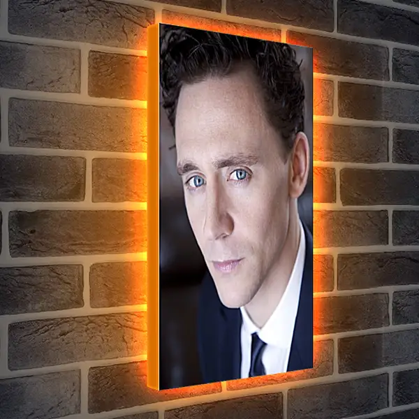 Лайтбокс световая панель - Том Хиддлстон. Thomas Hiddleston