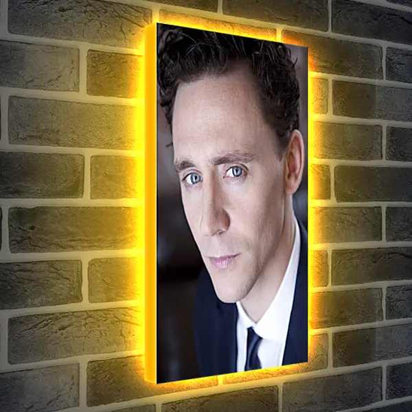 Лайтбокс световая панель - Том Хиддлстон. Thomas Hiddleston