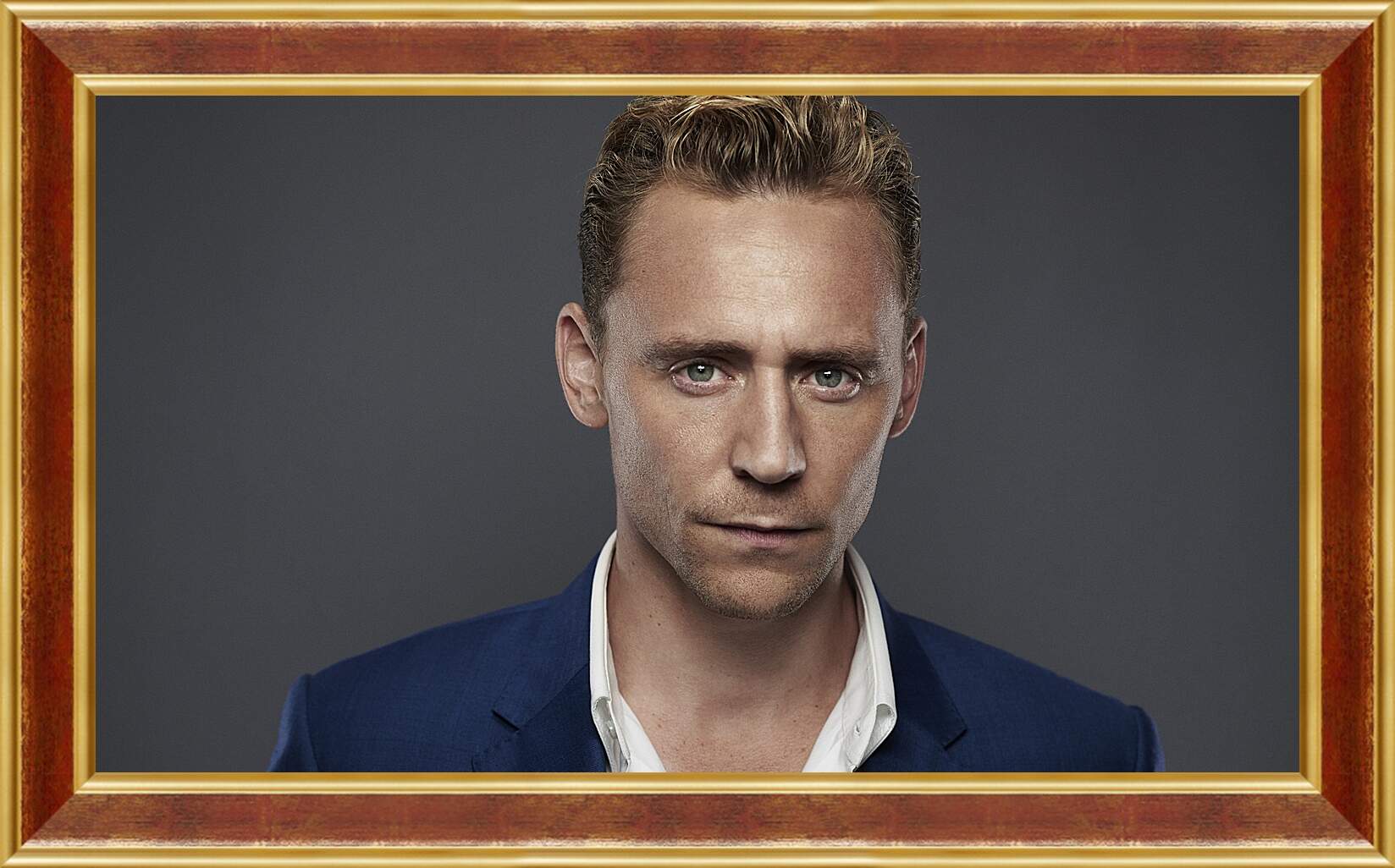 Картина в раме - Том Хиддлстон. Thomas Hiddleston