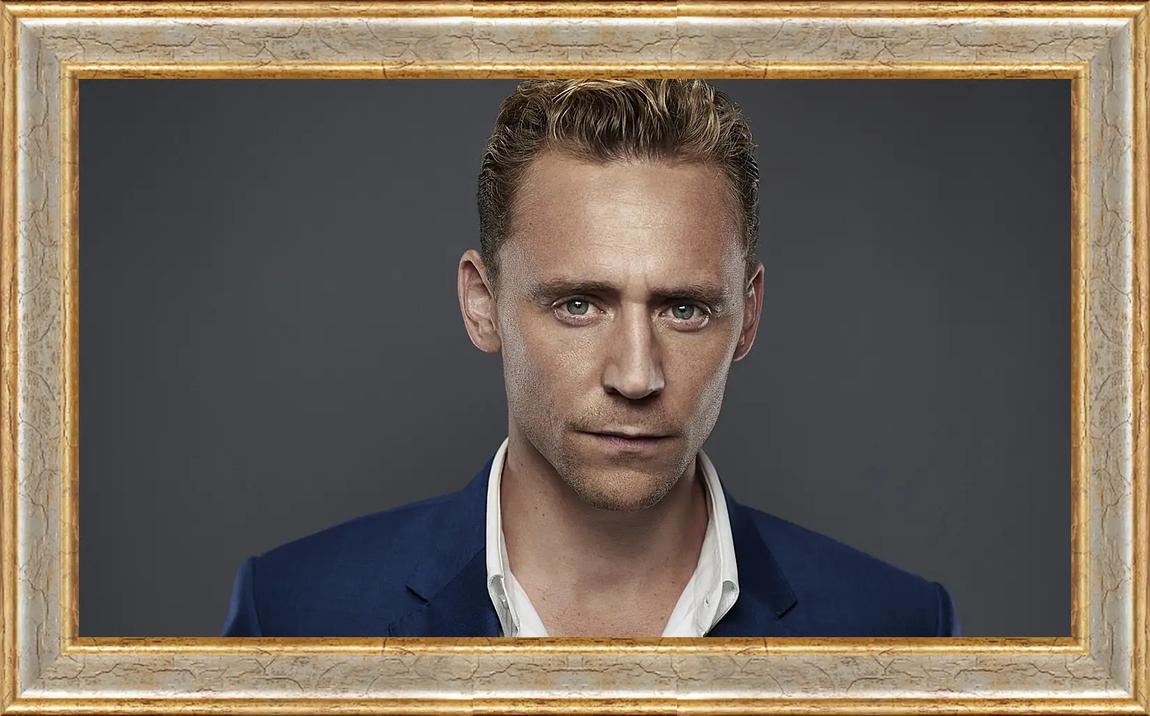 Картина в раме - Том Хиддлстон. Thomas Hiddleston