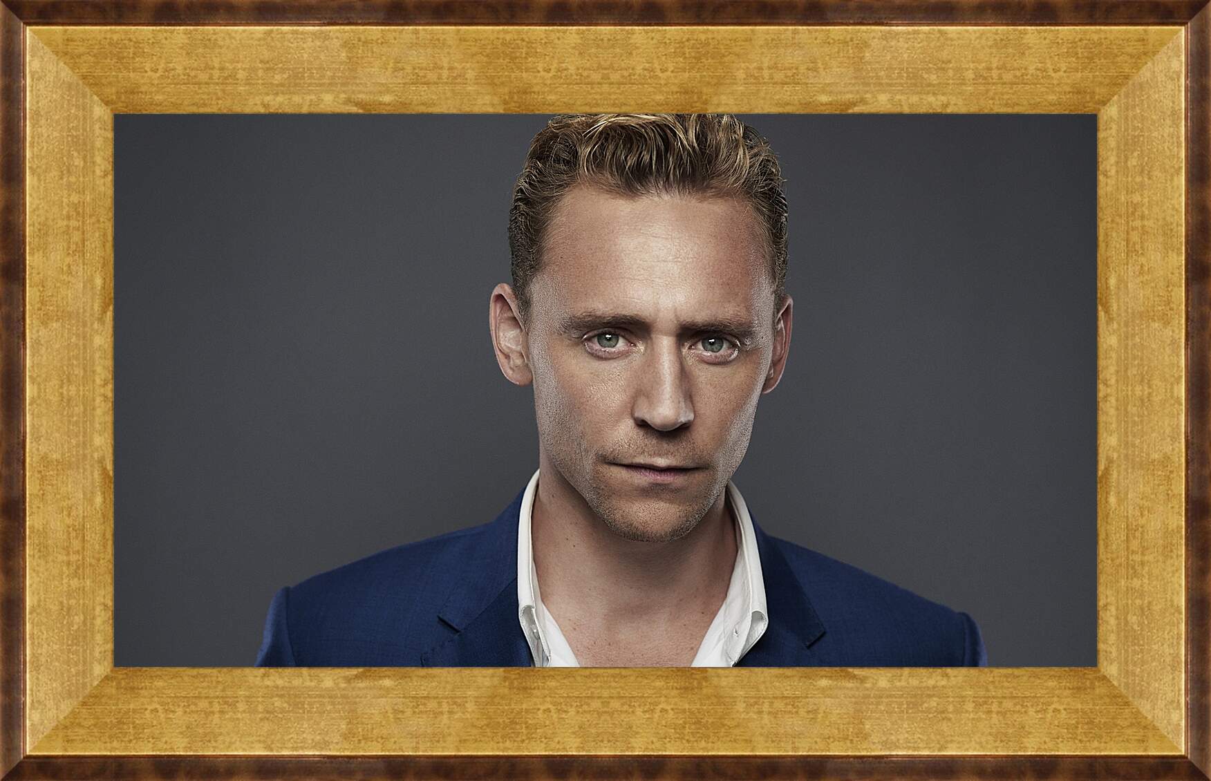 Картина в раме - Том Хиддлстон. Thomas Hiddleston