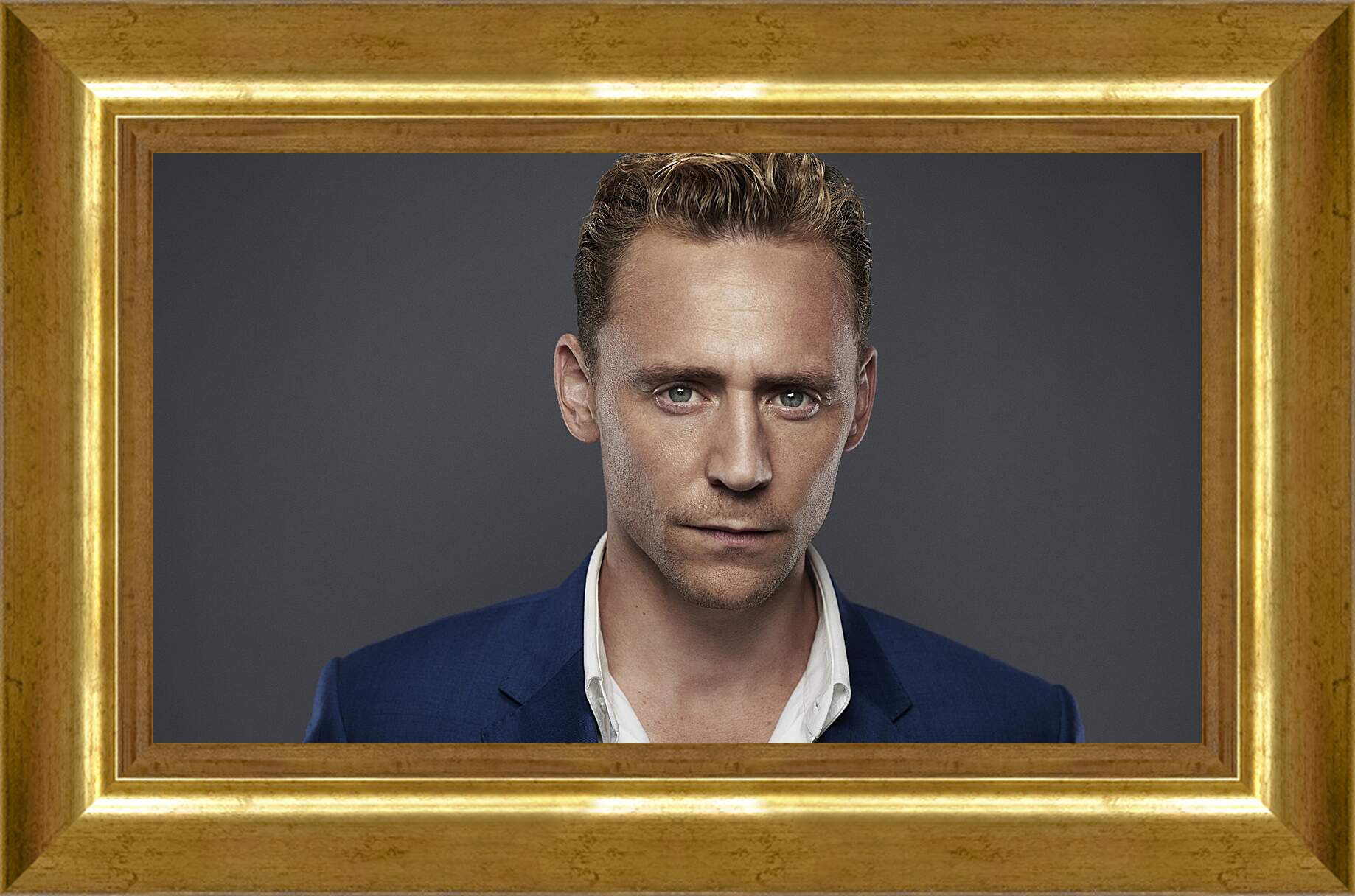 Картина в раме - Том Хиддлстон. Thomas Hiddleston