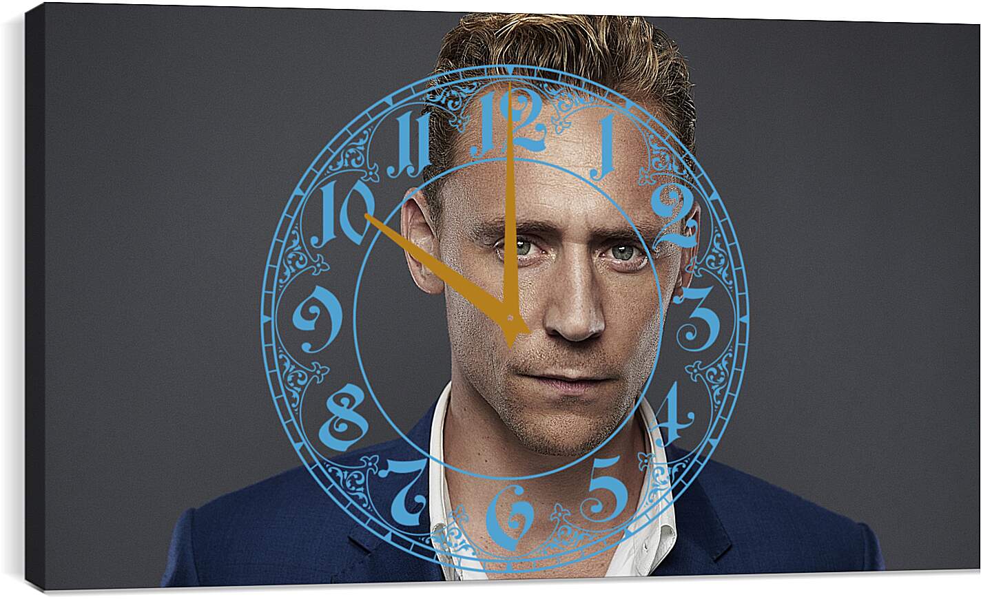 Часы картина - Том Хиддлстон. Thomas Hiddleston