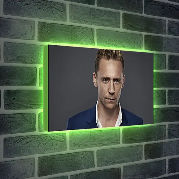 Лайтбокс световая панель - Том Хиддлстон. Thomas Hiddleston