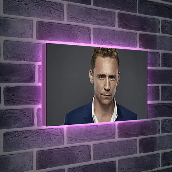 Лайтбокс световая панель - Том Хиддлстон. Thomas Hiddleston