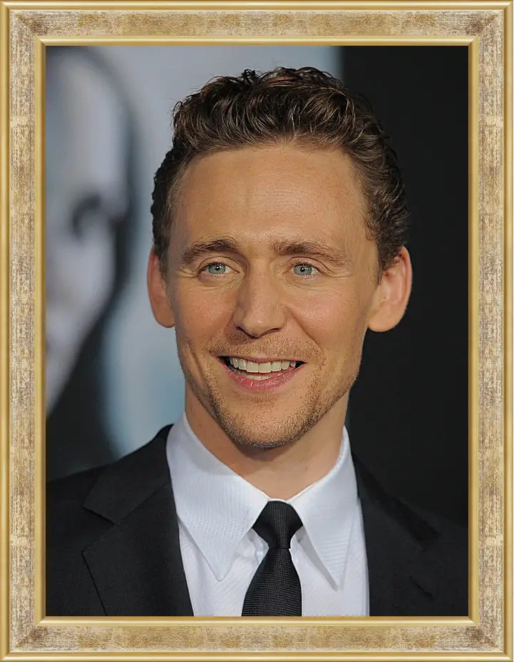 Картина в раме - Том Хиддлстон. Thomas Hiddleston