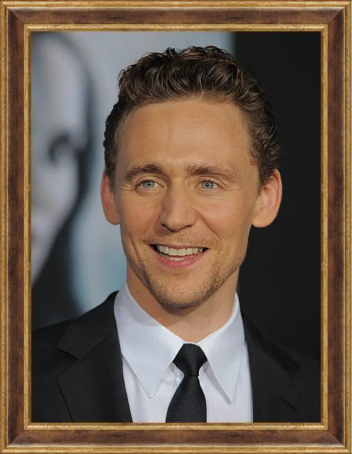 Картина в раме - Том Хиддлстон. Thomas Hiddleston