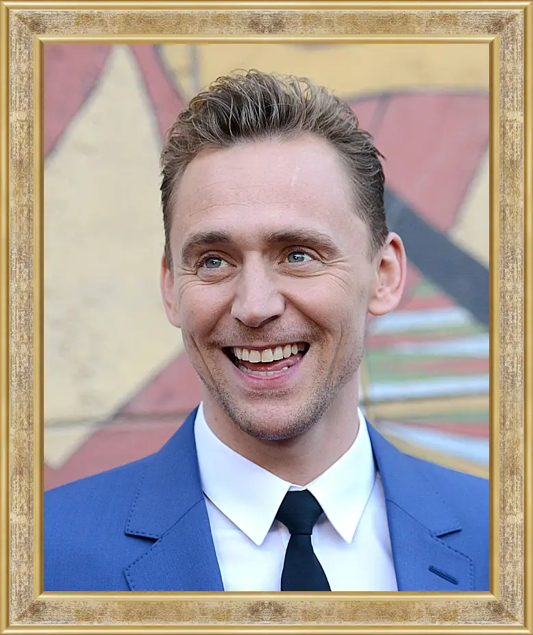 Картина в раме - Том Хиддлстон. Thomas Hiddleston