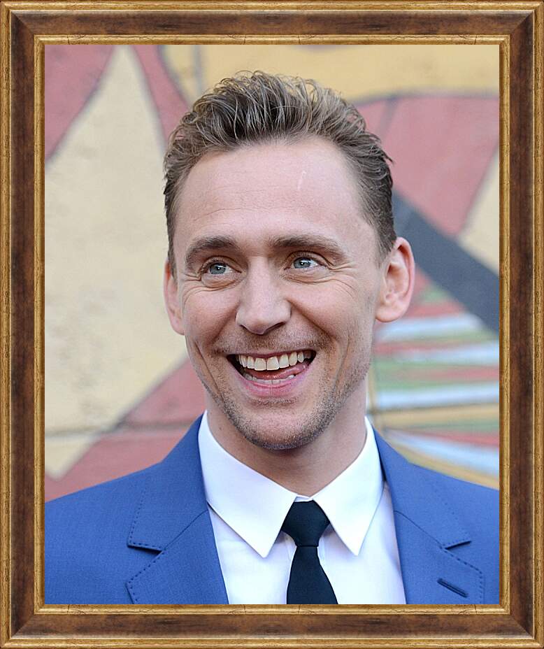Картина в раме - Том Хиддлстон. Thomas Hiddleston