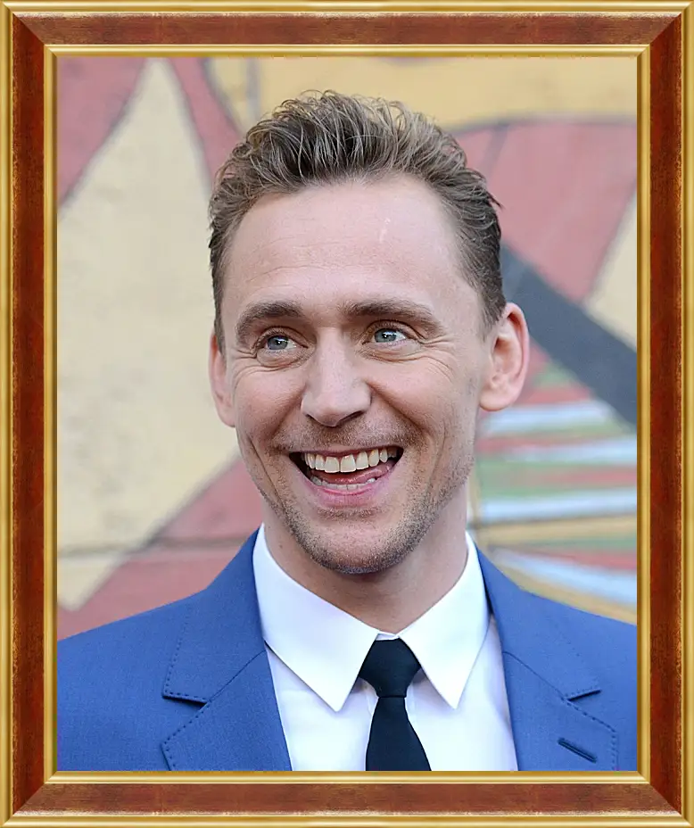 Картина в раме - Том Хиддлстон. Thomas Hiddleston