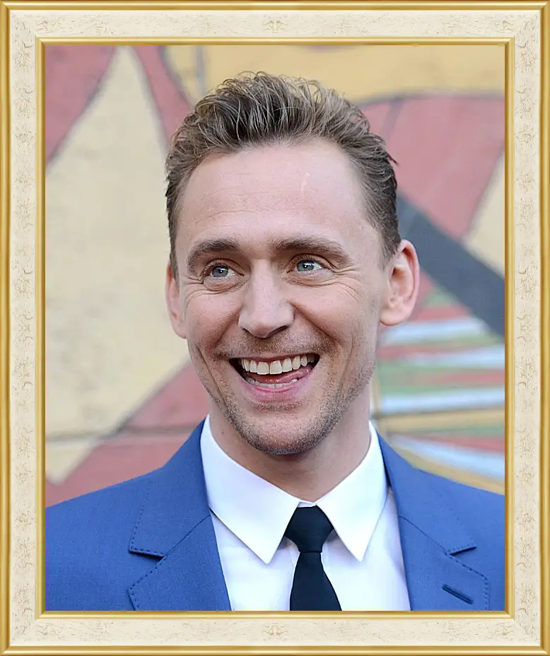 Картина в раме - Том Хиддлстон. Thomas Hiddleston