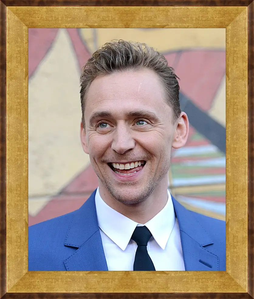 Картина в раме - Том Хиддлстон. Thomas Hiddleston