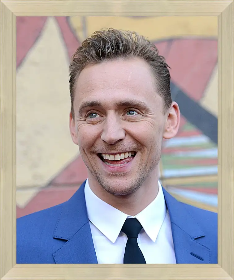 Картина в раме - Том Хиддлстон. Thomas Hiddleston