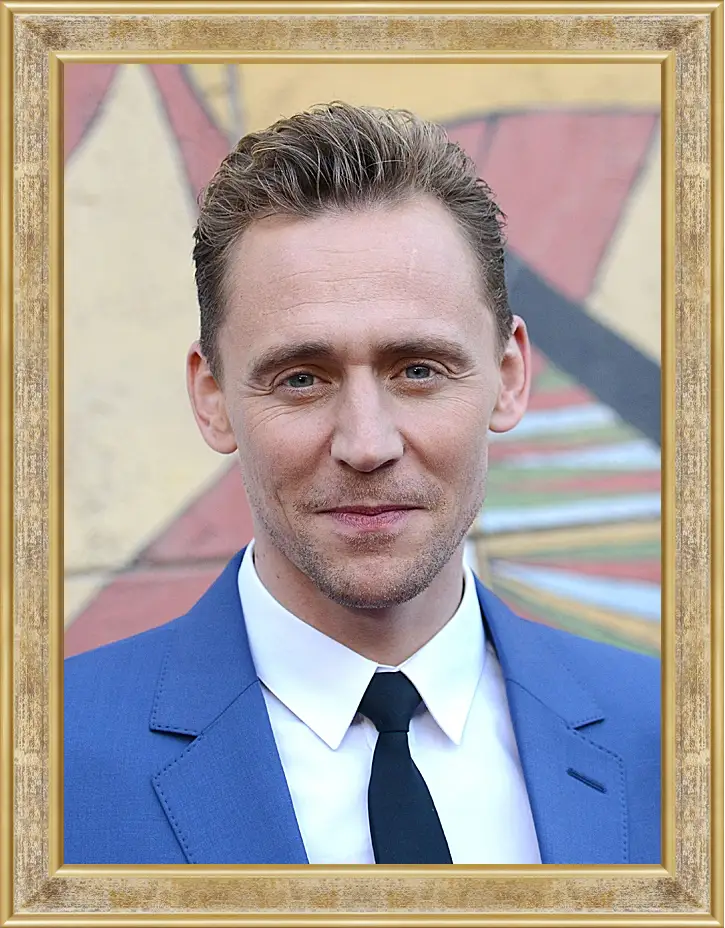 Картина в раме - Том Хиддлстон. Thomas Hiddleston