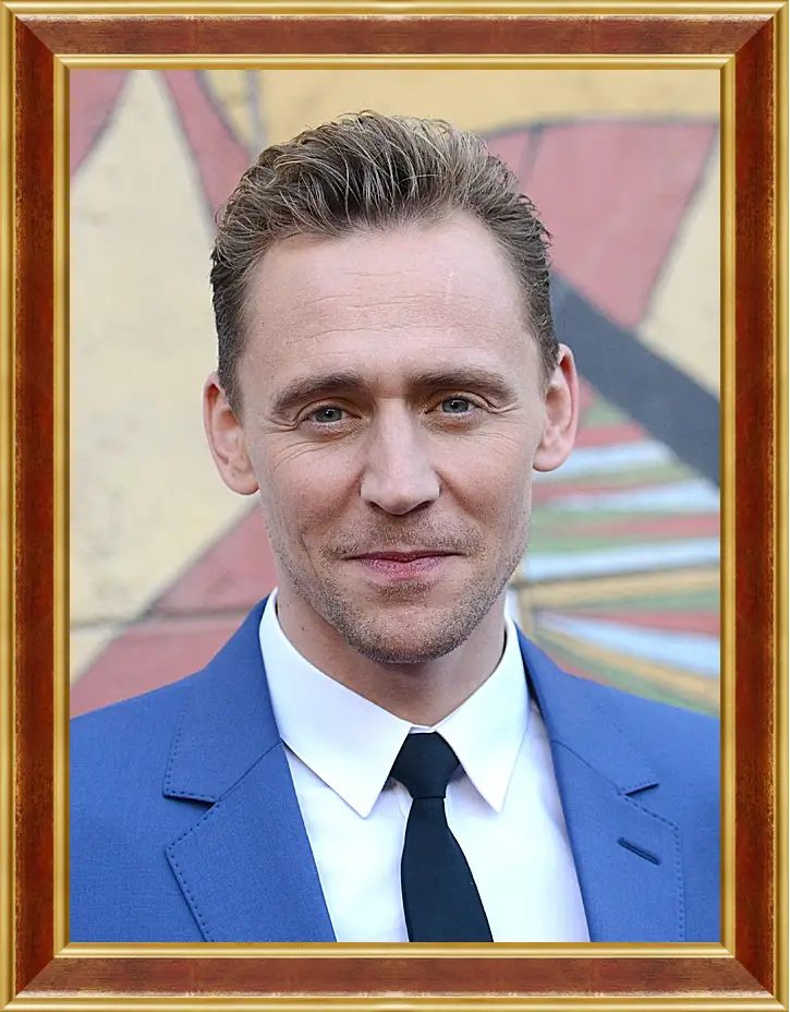 Картина в раме - Том Хиддлстон. Thomas Hiddleston