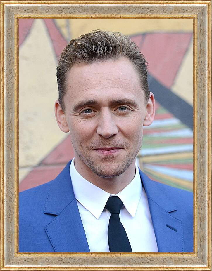 Картина в раме - Том Хиддлстон. Thomas Hiddleston