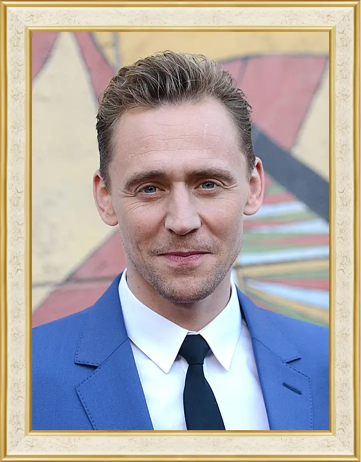 Картина в раме - Том Хиддлстон. Thomas Hiddleston