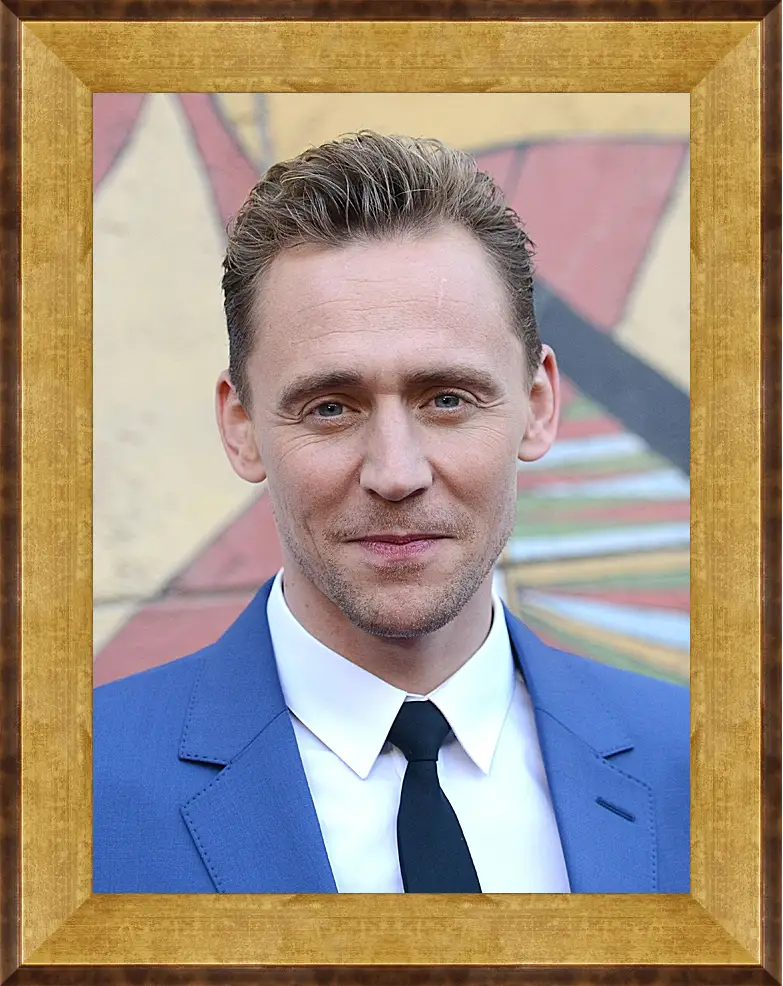 Картина в раме - Том Хиддлстон. Thomas Hiddleston