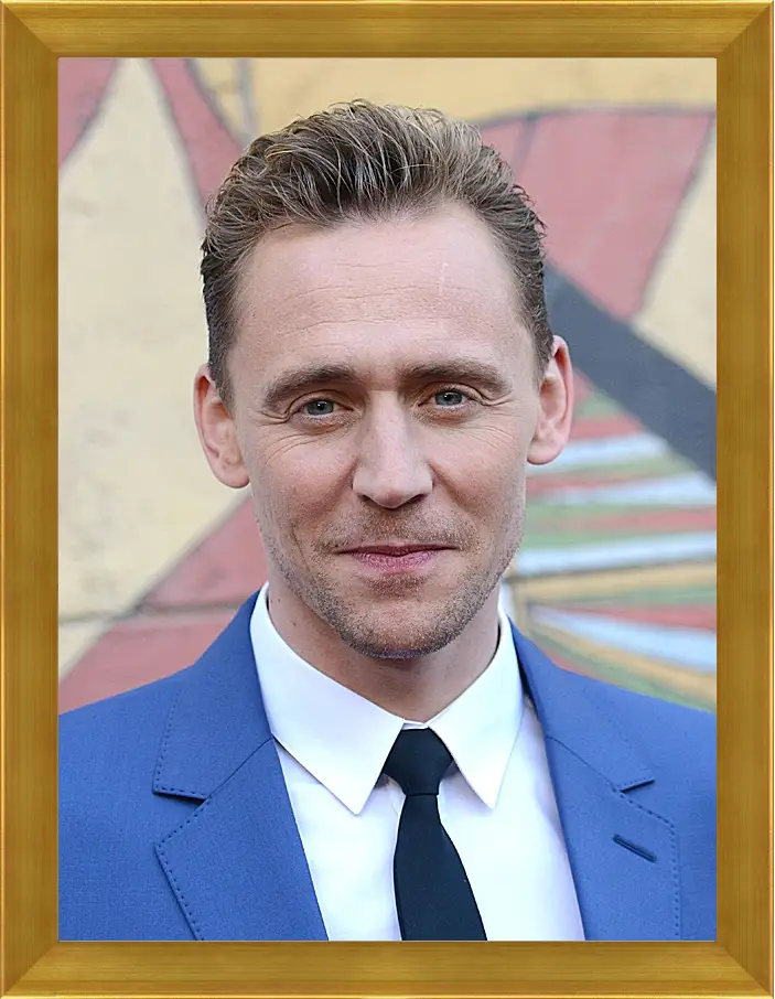 Картина в раме - Том Хиддлстон. Thomas Hiddleston