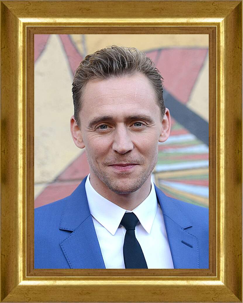 Картина в раме - Том Хиддлстон. Thomas Hiddleston