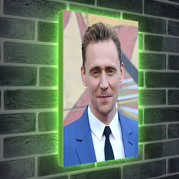 Лайтбокс световая панель - Том Хиддлстон. Thomas Hiddleston