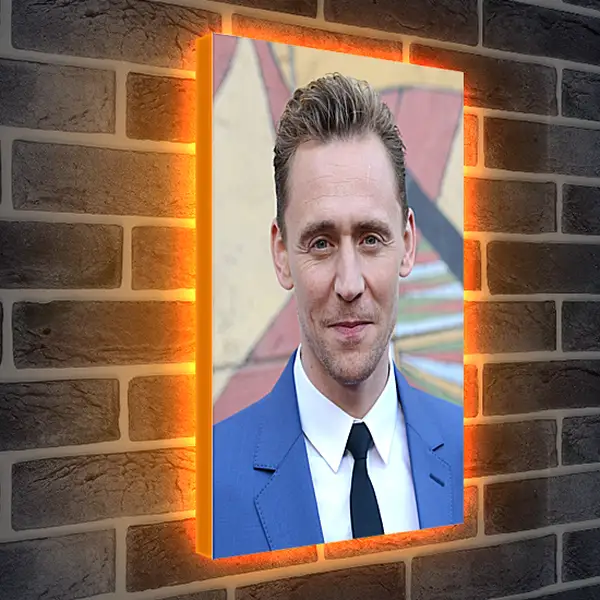 Лайтбокс световая панель - Том Хиддлстон. Thomas Hiddleston