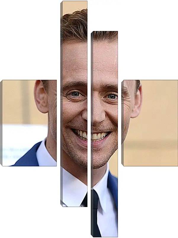 Модульная картина - Том Хиддлстон. Thomas Hiddleston