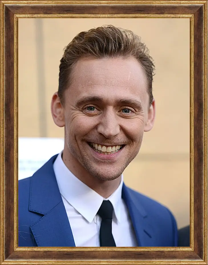 Картина в раме - Том Хиддлстон. Thomas Hiddleston