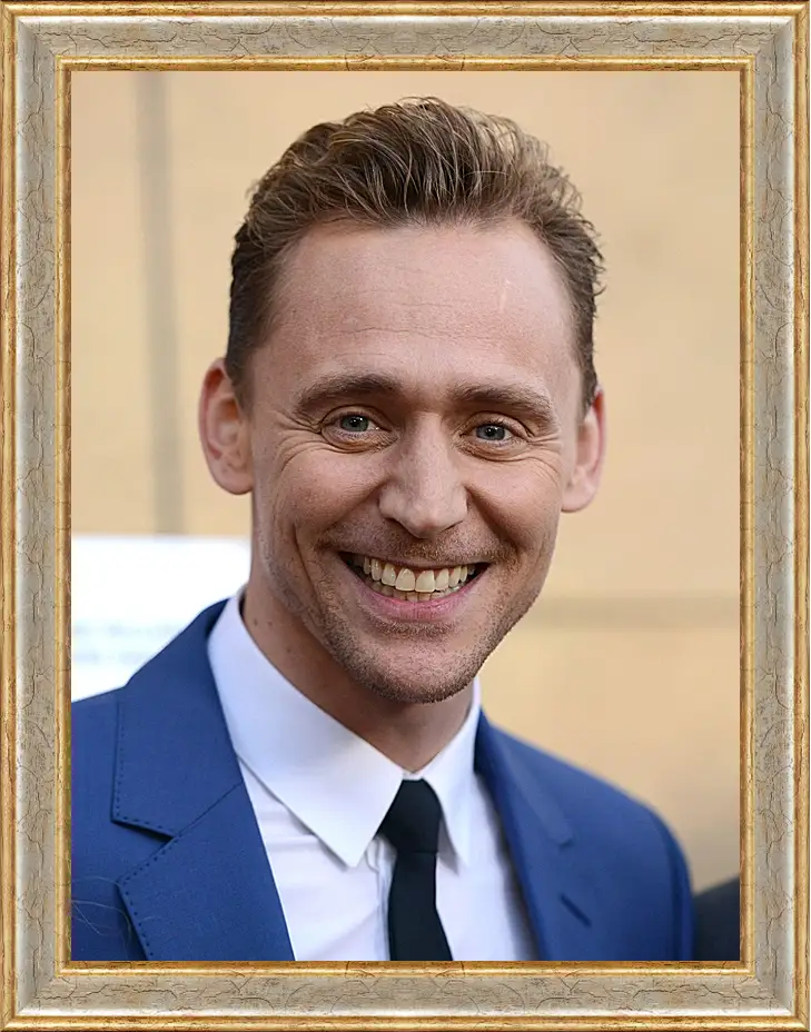 Картина в раме - Том Хиддлстон. Thomas Hiddleston