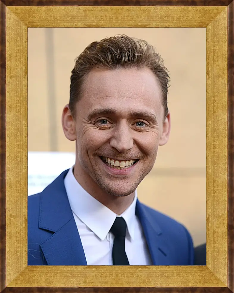 Картина в раме - Том Хиддлстон. Thomas Hiddleston