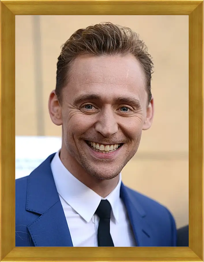 Картина в раме - Том Хиддлстон. Thomas Hiddleston