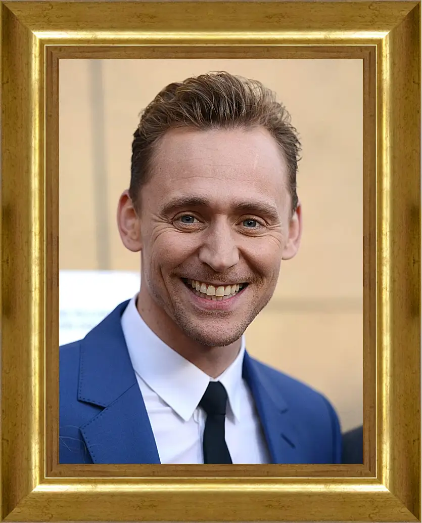 Картина в раме - Том Хиддлстон. Thomas Hiddleston