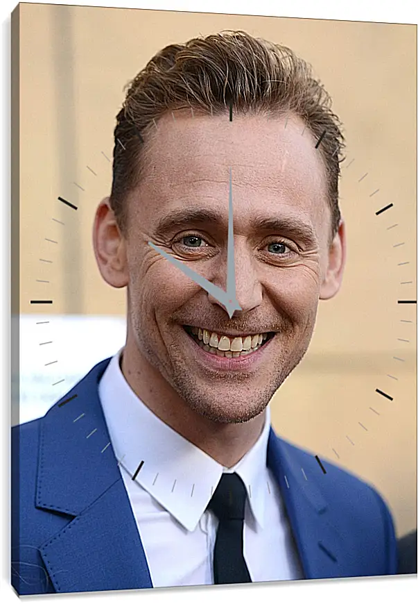 Часы картина - Том Хиддлстон. Thomas Hiddleston