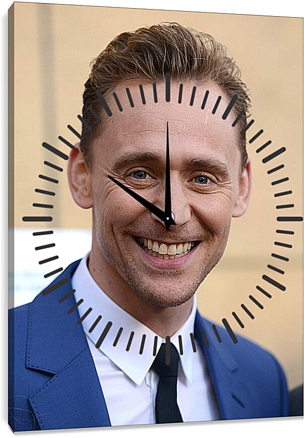 Часы картина - Том Хиддлстон. Thomas Hiddleston