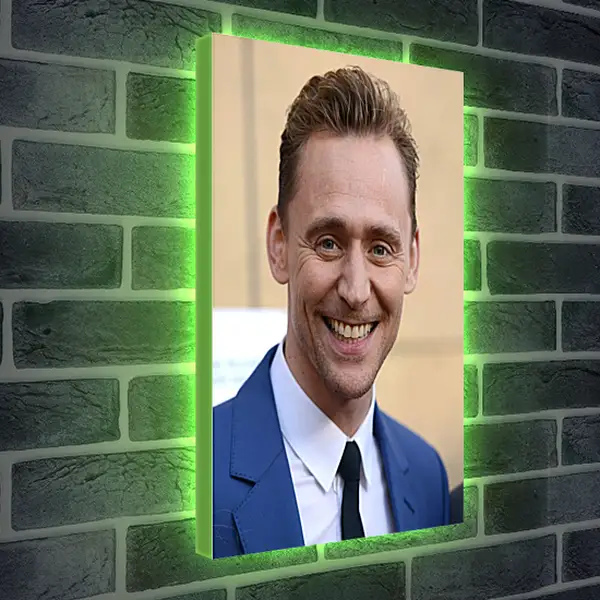 Лайтбокс световая панель - Том Хиддлстон. Thomas Hiddleston