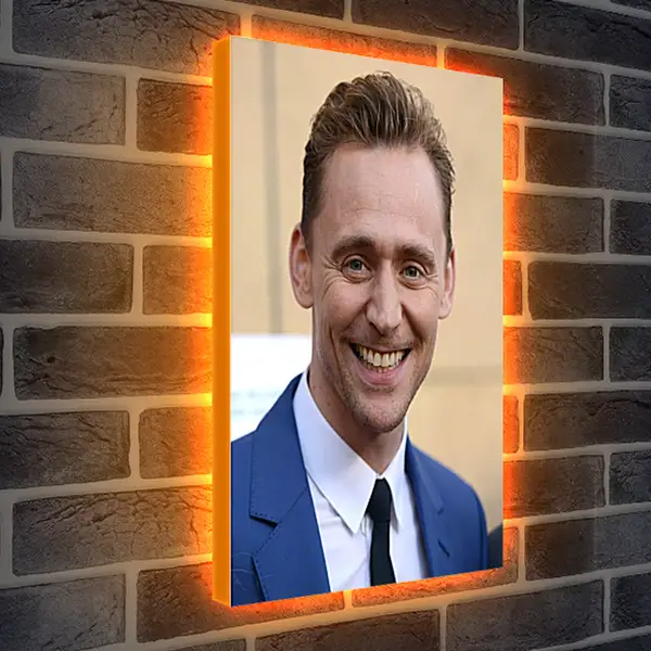 Лайтбокс световая панель - Том Хиддлстон. Thomas Hiddleston