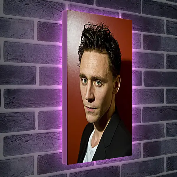 Лайтбокс световая панель - Том Хиддлстон. Thomas Hiddleston