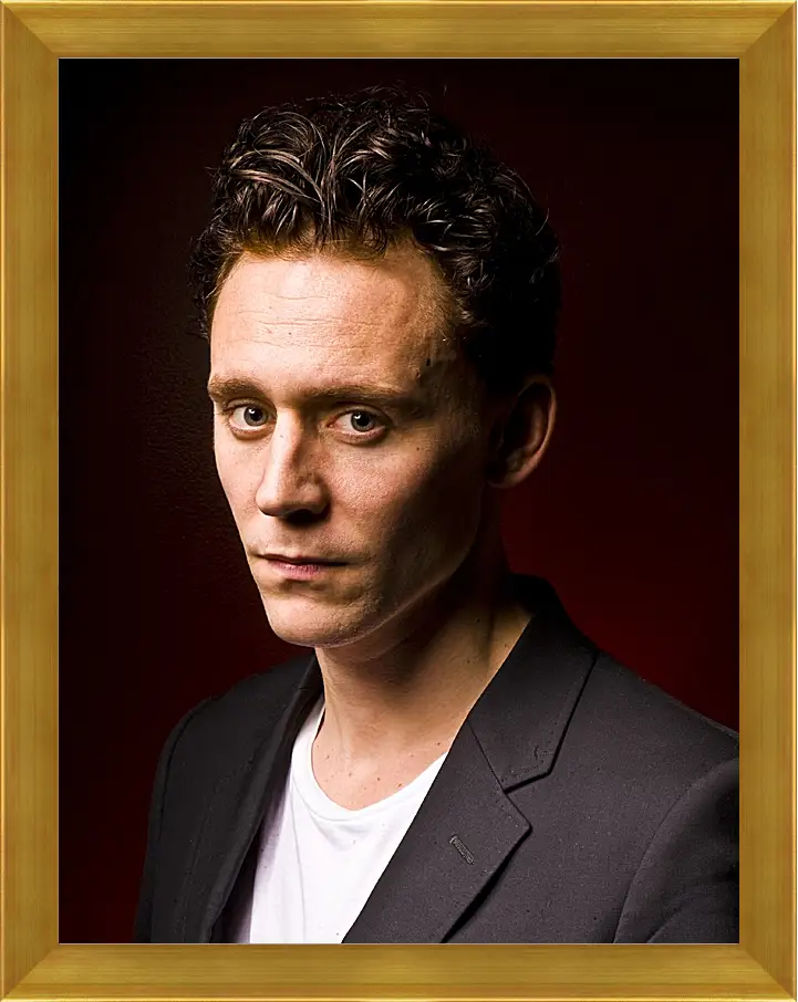 Картина в раме - Том Хиддлстон. Thomas Hiddleston