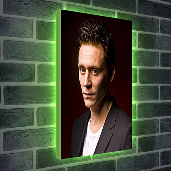 Лайтбокс световая панель - Том Хиддлстон. Thomas Hiddleston