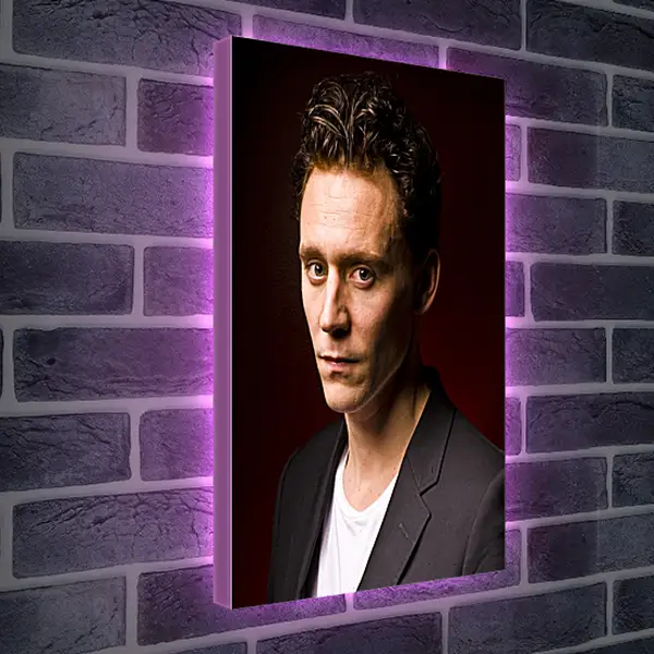 Лайтбокс световая панель - Том Хиддлстон. Thomas Hiddleston