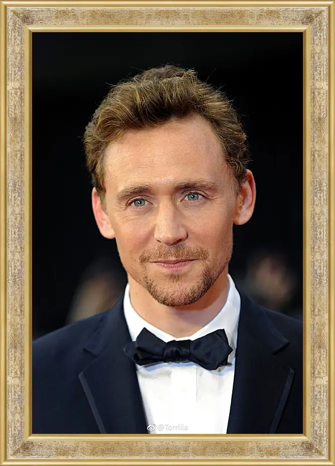 Картина в раме - Том Хиддлстон. Thomas Hiddleston