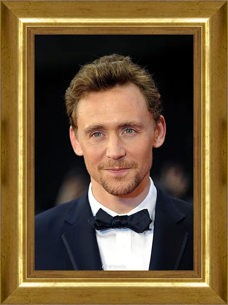 Картина в раме - Том Хиддлстон. Thomas Hiddleston