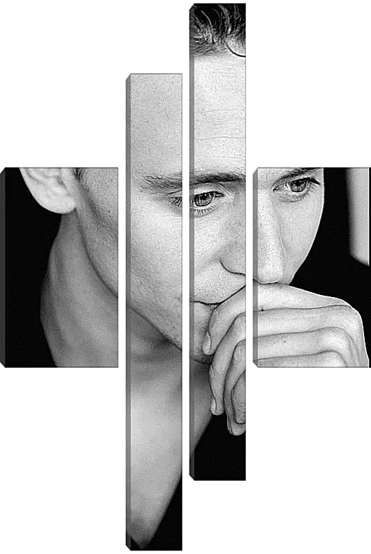 Модульная картина - Том Хиддлстон. Thomas Hiddleston