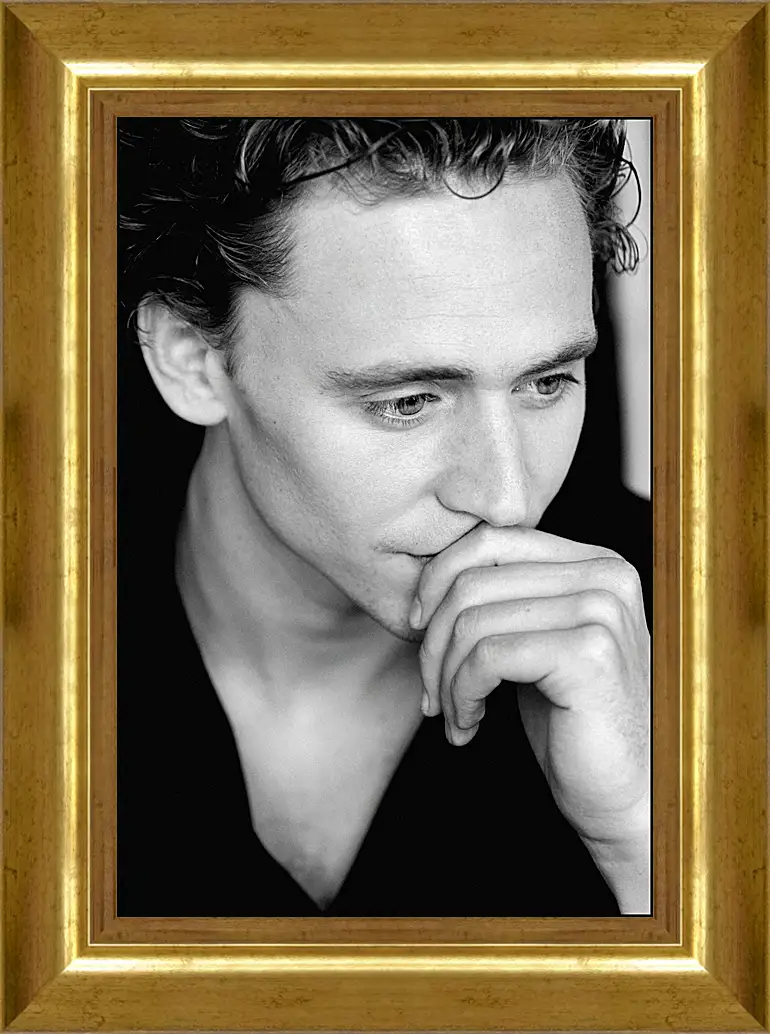 Картина в раме - Том Хиддлстон. Thomas Hiddleston