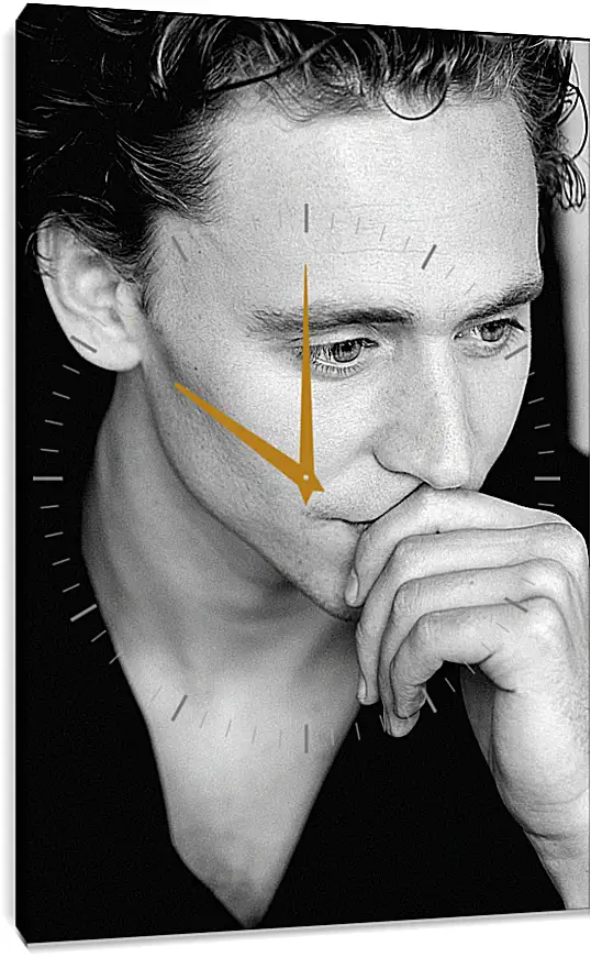 Часы картина - Том Хиддлстон. Thomas Hiddleston