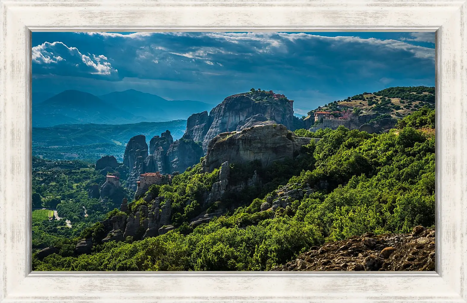 Картина в раме - Пейзаж